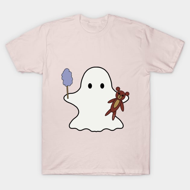 Fairground Ghosts : Teddy T-Shirt by Vera T.